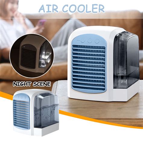 Bsjjy Air Cooler Portable Ac 2024 Rechargeable Water Cooled Air