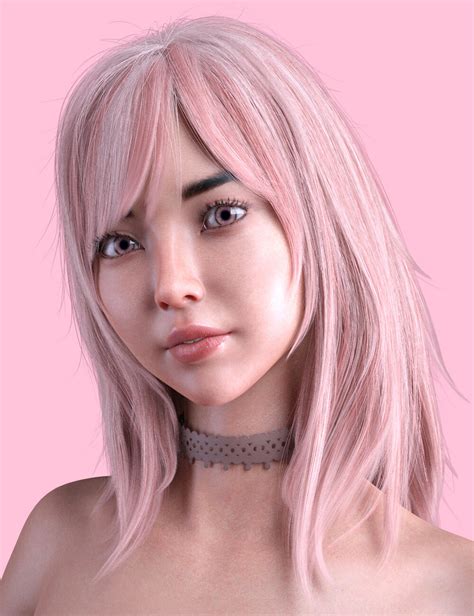 Artstation Pink Arini Saya For Genesis 8 Female Daz3d