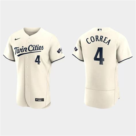 Minnesota Twins #4 Carlos Correa Men’s Nike 2023 Authentic Jersey ...