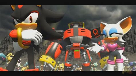 Shadow actually smiling in Sonic Forces | Sonic the Hedgehog | Know ...