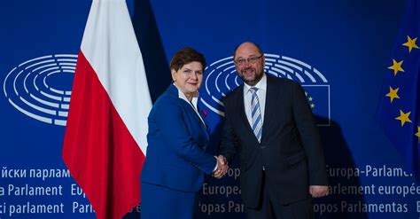 Spotkanie Premier Z Szefem Parlamentu Europejskiego Flickr