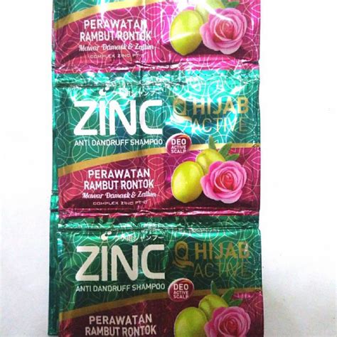 Jual Shampoo Zinc Sachet 24 X 10 ML Shopee Indonesia