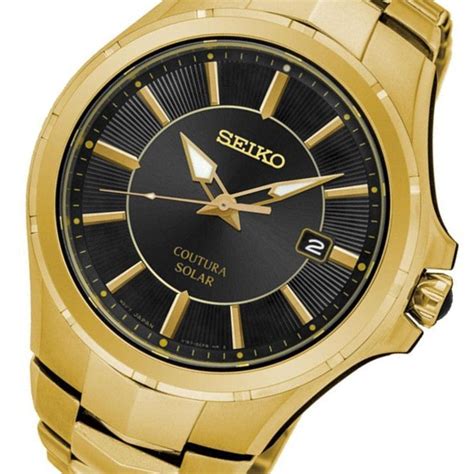 Seiko Coutura Gold Solar Powered Mens Watch Sne420p Buy Mens Watches 4954628202451