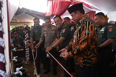 Kasdam Iv Diponegoro Hadiri Peresmian Program Tni Ad Manunggal Air Th