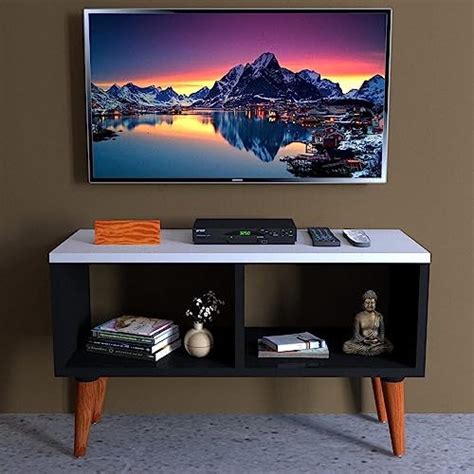 Madhuran Engineered Wood Wall Mounted Tv Unit Led 32 Inch Cum Storage Shelf Matte Wenge