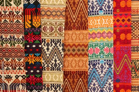 Handmade textiles from Guatemala Stock Photo | Adobe Stock