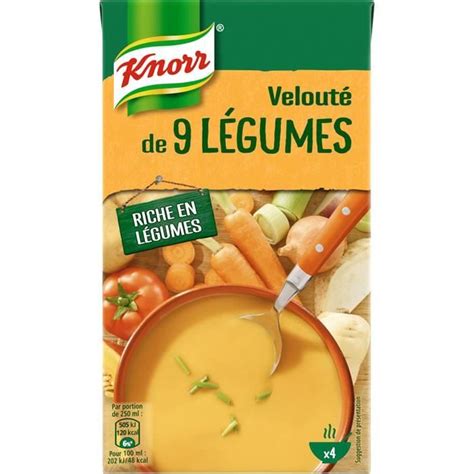 Lot De Knorr Soupe Velout De L Gumes Brique De L