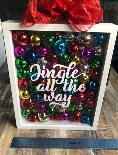 Jingle All The Way Shadow Box Etsy