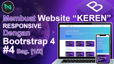 Cara Membuat Halaman Website Keren Responsive Dengan Bootstrap 4 12