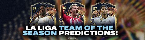 La Liga Team Of The Season Predictions Futbin