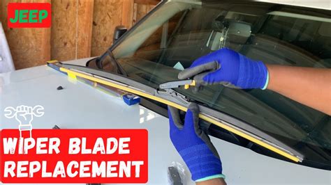 Jeep Wiper Blade Replacement 2011 2014 Jeep Patriot Wiper Blade Replacement Youtube