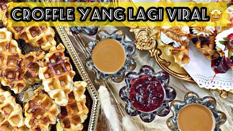 Resep Croffle Yang Sedang Viral Youtube