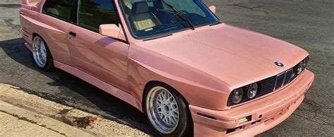 E30 BMW "M3" Pink Panther Is One Cool Ride - autoevolution