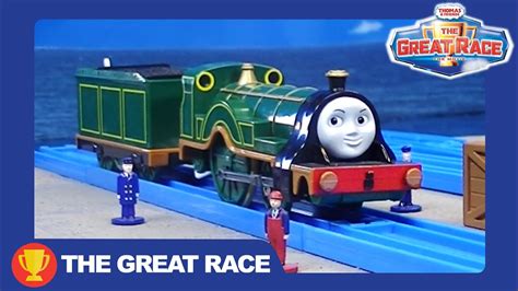 Thomas And Friends The Great Race 48 Trackmaster Emily Of Sodor Kids ...