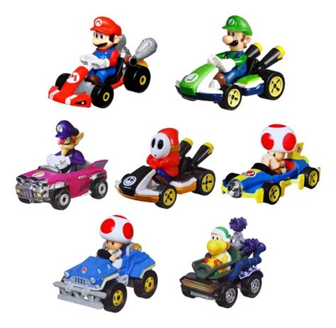 Super Mario Kart Luigi Carrinho Hot Wheels Coleção Mattel MercadoLivre