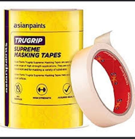 Brand Asian Paints Color White Abro Paper Masking Tape Asian Masking