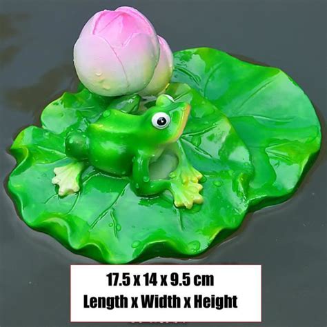 Statue Frog Lotus Statue De Grenouilles Flottantes En R Sine Cr Ative