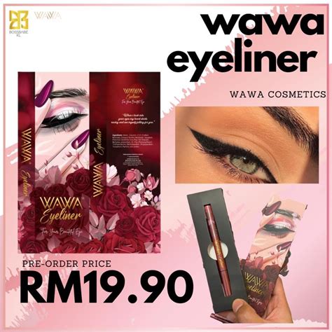 Sale Penghabisan Stock Wawa Eyeliner Rose {ready Stock} Shopee Malaysia