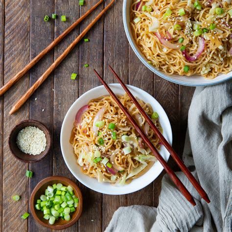 15 Minute Easy Yakisoba Noodles Stir Fry Recipe The Wanderlust Kitchen