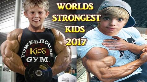 Worlds Strongest Kids 2017 Youngest Bodybuilders Bodybuilding