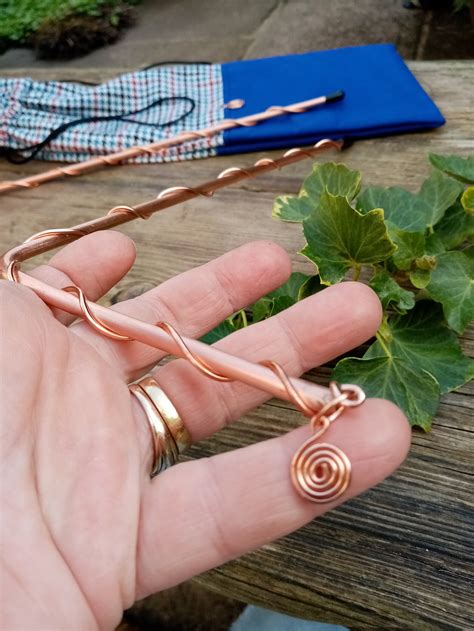 Copper Dowsing Rods L Rods Divining Rods Beautifully Etsy