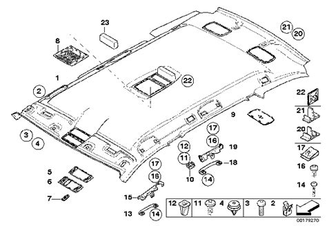 Genuine Bmw Molded Roof Lining Bmw Parts Deal