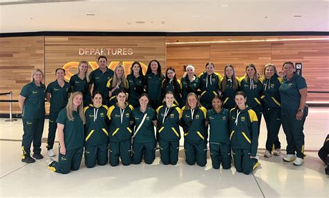 Australia S Future Softball Stars Land In Dallas For WBSC U 18 Womens