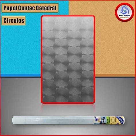 PAPEL CONTAC CATEDRAL CIRCULOS Megaventas MCM