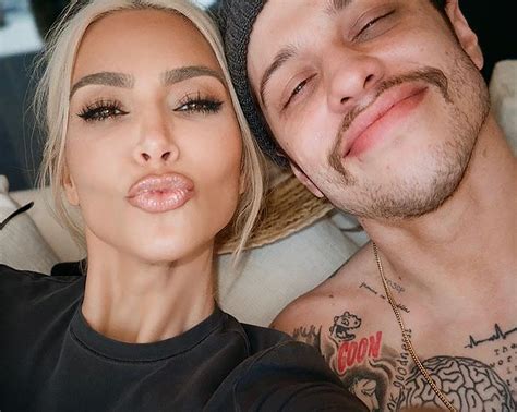 Kim Kardashian Shares Pics From Pool Day With Pete Davidson