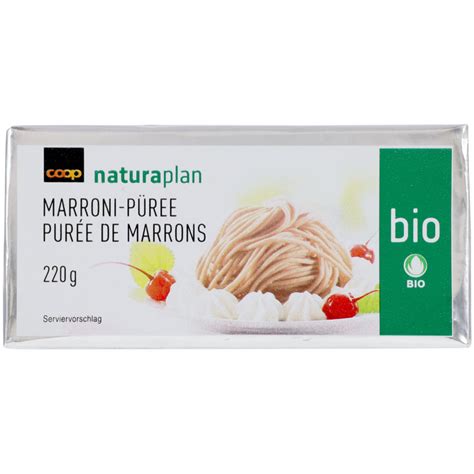 Naturaplan Bio Maronen Püree 220g Online Kaufen Coopch