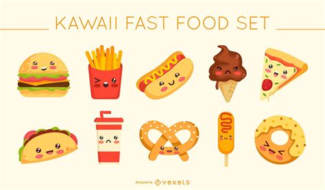 Kawaii Fast Food Clipart Fast Food Clipart Fast F Nbkomputer