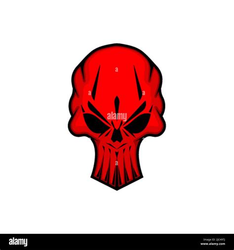 Punisher Skull Logo Vector