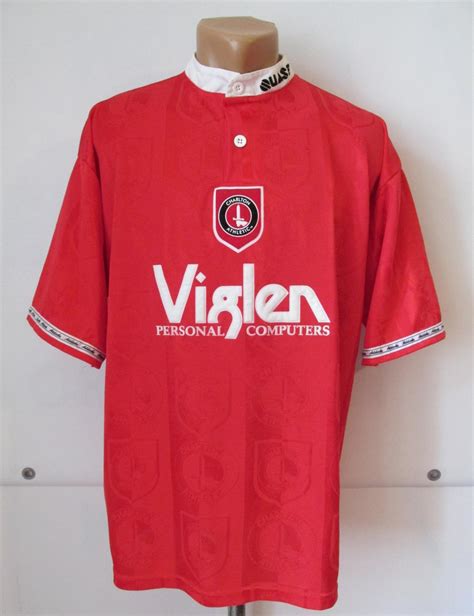 Charlton Athletic Home Football Shirt 1996 1998 Added On 2006 11 26