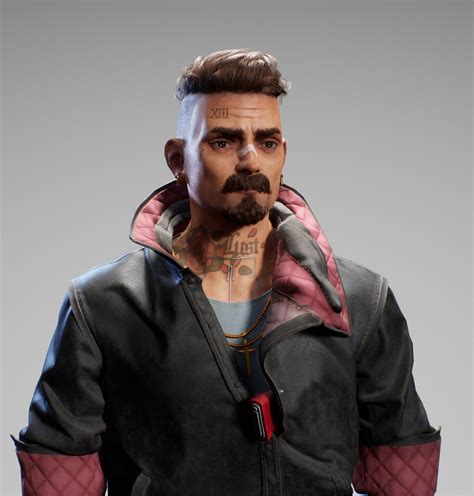 Cyberpunk Valentino Gang member - Finished Projects - Blender Artists ...