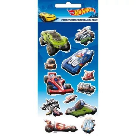 Naklejki piankowe HOT WHEELS wzór 2 12898599819 oficjalne archiwum