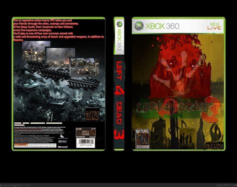 Left 4 Dead 3 Xbox 360 Box Art Cover by neverending2kay10