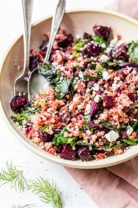 Beet Quinoa Salad Clean And Delicious