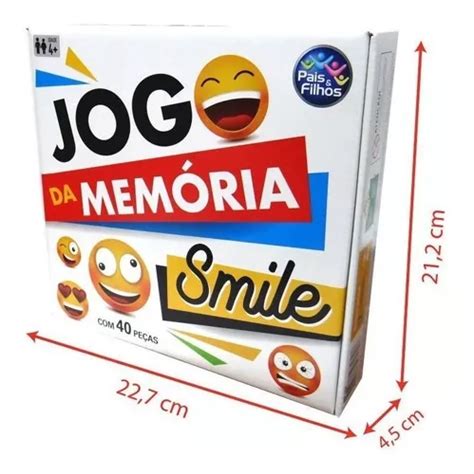 Jogo Da Memoria Smiles Mercadolivre