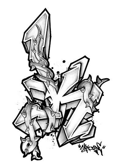 The Letter K By Cax One Graffiti Lettering Graffiti Style Art