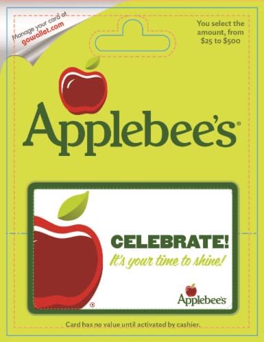 Applebees $25-$500 Gift Card, 1 ct - Fred Meyer