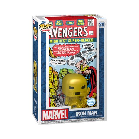 Funko POP Comic Cover Figurka Kolekcjonerska Marvel Iron Man 28