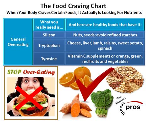 The Food Craving Chart 7 When Your Body Craves Certain Foods It Actually Is Looking For