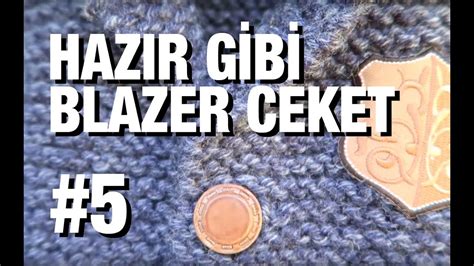 Rg Den Haz R Gibi Blazer Ceket Nas L R L R Detayl Anlat M