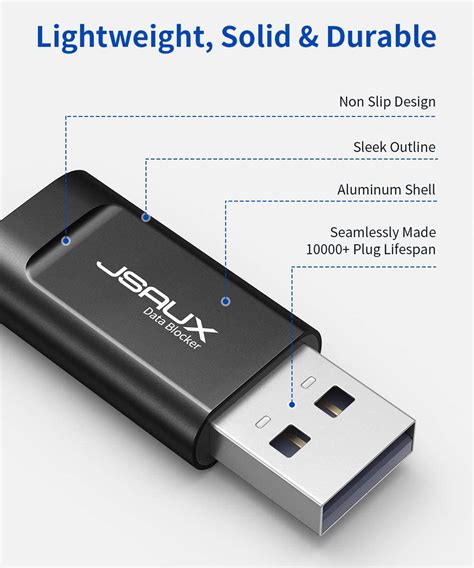 Jsaux Usb Charging Data Blocker X Spycamcentral