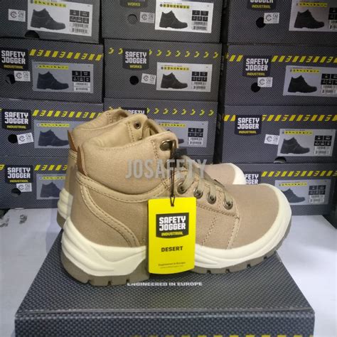 Jual Sepatu Safety Jogger Desert Brown S P Shopee Indonesia