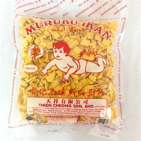 Popo Muruku Ikan 800gm Original Sweet Spicy