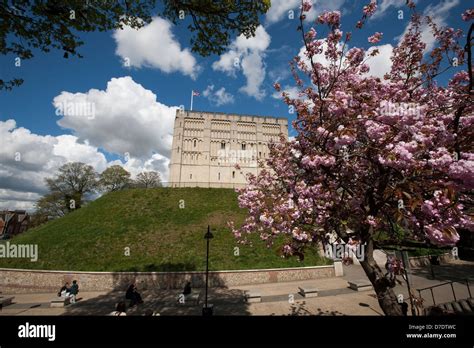 Norwich Castle Norfolk Stock Photo - Alamy