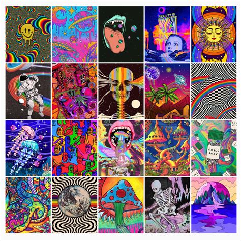 Trippy Wall Posters Atelier Yuwa Ciao Jp