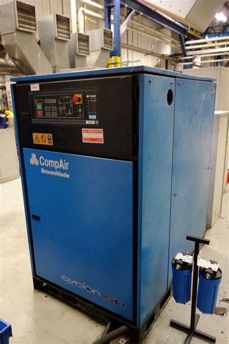 CompAir BroomWade Model Cyclon 345SR Packaged Screw Compressor