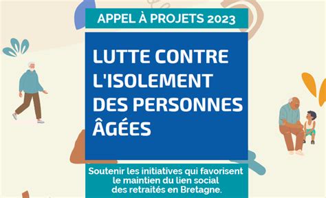 Appel Projets Lutte Contre Lisolement Des Personnes G Es